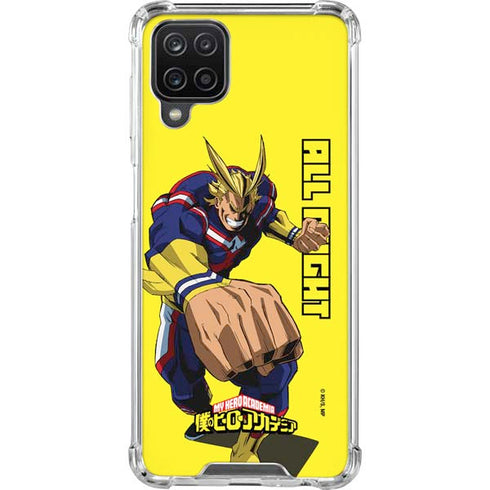 My Hero Academia All Might Season 5 Galaxy A12 Clear Case