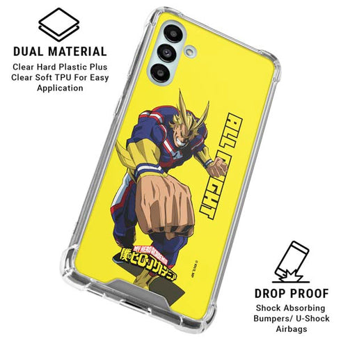 My Hero Academia All Might Season 5 Galaxy A13 5G Clear Case