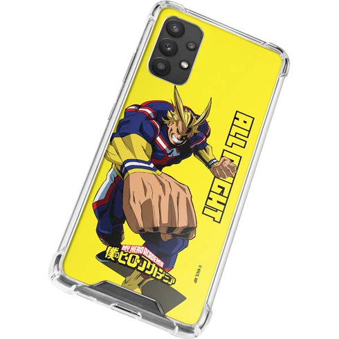 My Hero Academia All Might Season 5 Galaxy A32 5G Clear Case