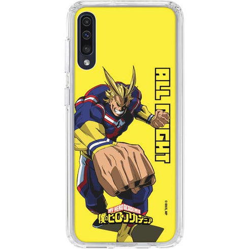 My Hero Academia All Might Season 5 Galaxy A50 Clear Case