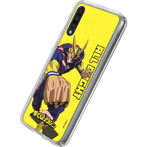 My Hero Academia All Might Season 5 Galaxy A50 Clear Case