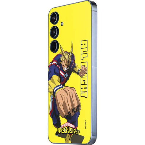 My Hero Academia All Might Season 5 Galaxy A55 5G Skin