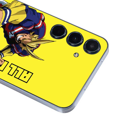 My Hero Academia All Might Season 5 Galaxy A55 5G Skin