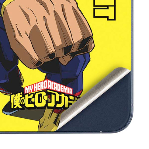 My Hero Academia All Might Season 5 Galaxy A55 5G Skin