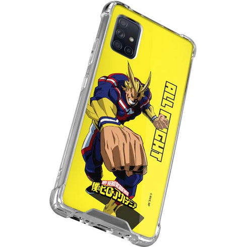 My Hero Academia All Might Season 5 Galaxy A71 5G Clear Case
