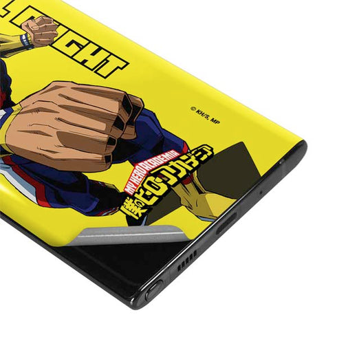 My Hero Academia All Might Season 5 Galaxy Note 10 Plus Skin