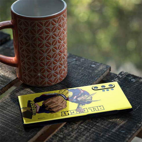 My Hero Academia All Might Season 5 Galaxy Note 10 Plus Skin