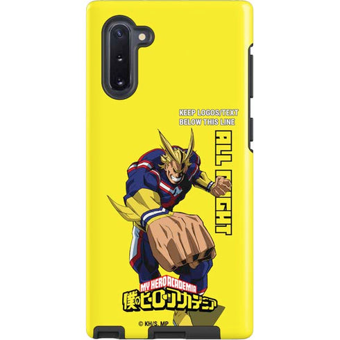 My Hero Academia All Might Season 5 Galaxy Note 10 Pro Case