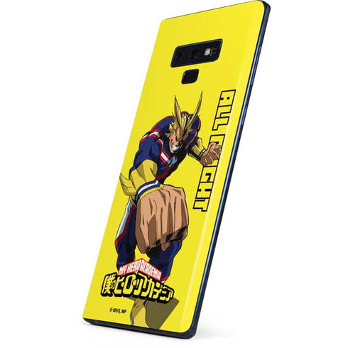 My Hero Academia All Might Season 5 Galaxy Note 9 Skin