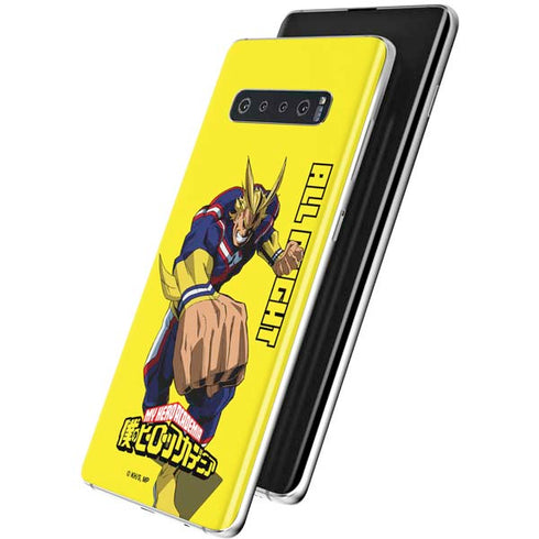 My Hero Academia All Might Season 5 Galaxy S10 Skin
