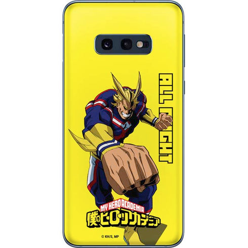 My Hero Academia All Might Season 5 Galaxy S10e Skin