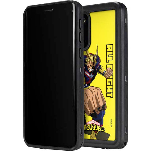 My Hero Academia All Might Season 5 Galaxy S20 Plus Waterproof Case