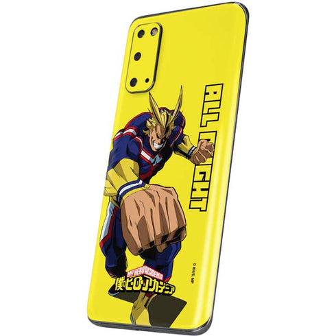 My Hero Academia All Might Season 5 Galaxy S20 Skin