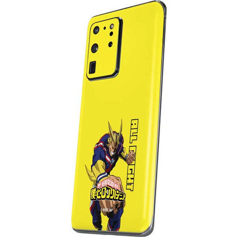 My Hero Academia All Might Season 5 Galaxy S20 Ultra 5G Skin