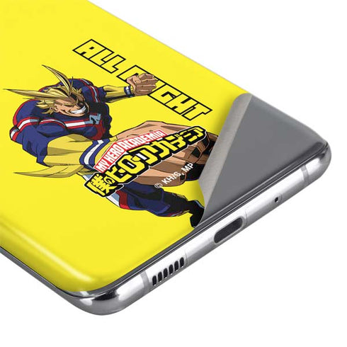 My Hero Academia All Might Season 5 Galaxy S20 Ultra 5G Skin