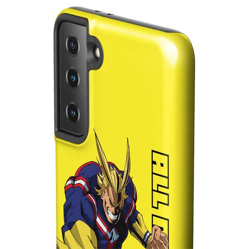 My Hero Academia All Might Season 5 Galaxy S21 Plus 5G Pro Case