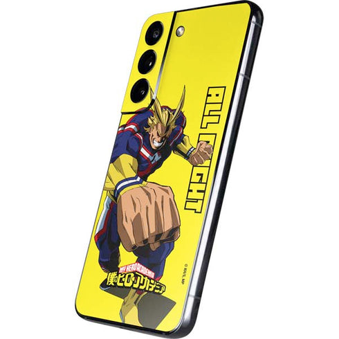 My Hero Academia All Might Season 5 Galaxy S22 Plus Skin