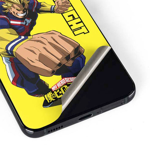 My Hero Academia All Might Season 5 Galaxy S22 Plus Skin