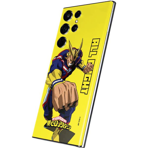 My Hero Academia All Might Season 5 Galaxy S22 Ultra Skin