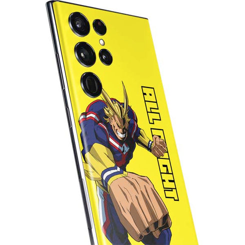 My Hero Academia All Might Season 5 Galaxy S22 Ultra Skin