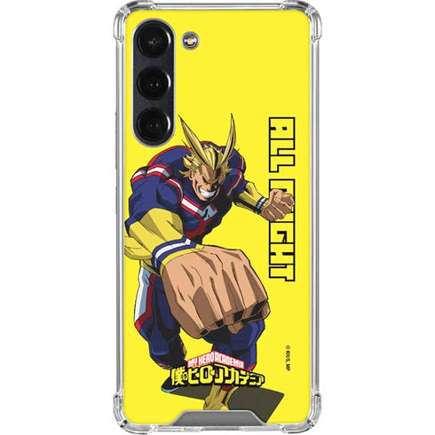My Hero Academia All Might Season 5 Galaxy S23 Plus Clear Case