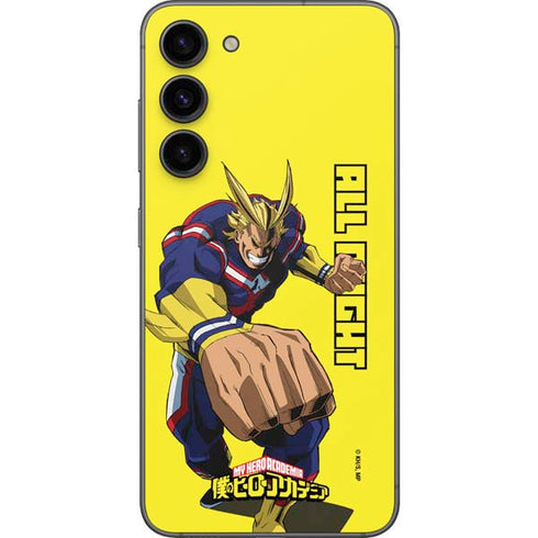 My Hero Academia All Might Season 5 Galaxy S23 Plus Skin