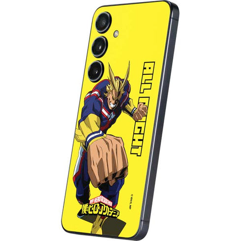 My Hero Academia All Might Season 5 Galaxy S25 Plus Skin