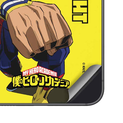My Hero Academia All Might Season 5 Galaxy S25 Plus Skin