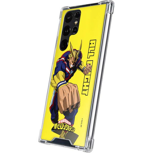 My Hero Academia All Might Season 5 Galaxy S24 Ultra Clear Case