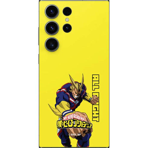 My Hero Academia All Might Season 5 Galaxy S25 Ultra Skin