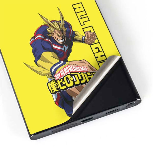 My Hero Academia All Might Season 5 Galaxy S25 Ultra Skin
