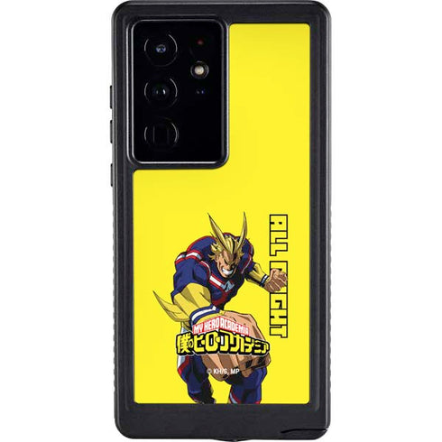 My Hero Academia All Might Season 5 Galaxy S24 Ultra Waterproof Case