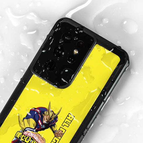 My Hero Academia All Might Season 5 Galaxy S24 Ultra Waterproof Case