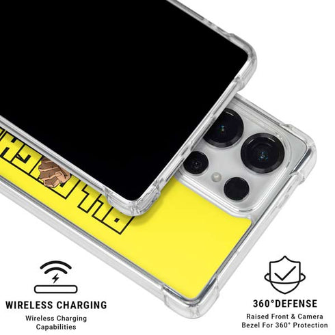 My Hero Academia All Might Season 5 Galaxy S25 Ultra Clear Case
