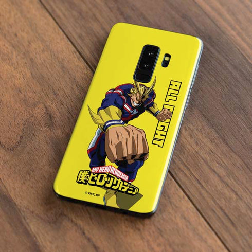 My Hero Academia All Might Season 5 Galaxy S9 Plus Skin