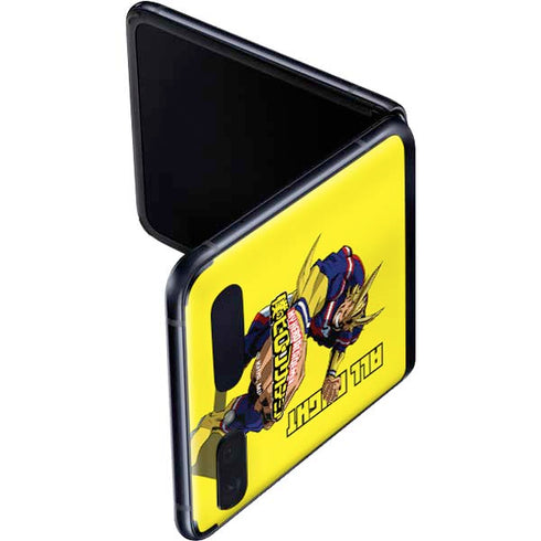My Hero Academia All Might Season 5 Galaxy Z Flip Skin