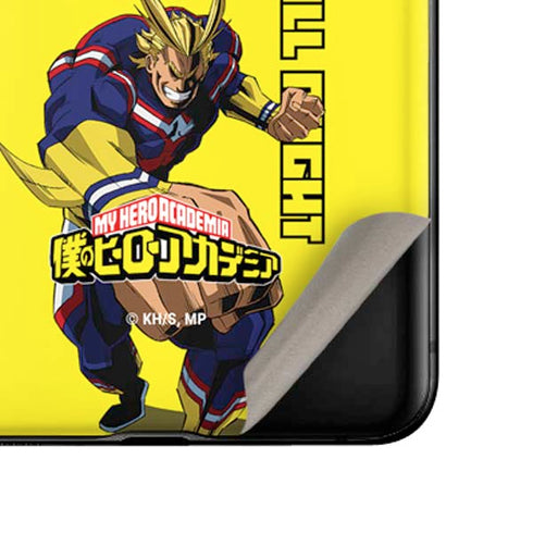 My Hero Academia All Might Season 5 Galaxy Z Flip Skin