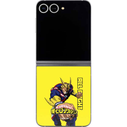 My Hero Academia All Might Season 5 Galaxy Z Flip6 Skin