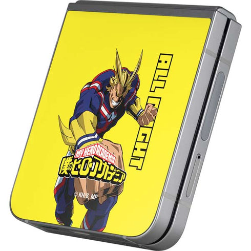 My Hero Academia All Might Season 5 Galaxy Z Flip6 Skin