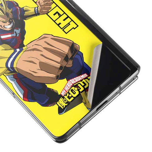 My Hero Academia All Might Season 5 Galaxy Z Fold2 5G Skin