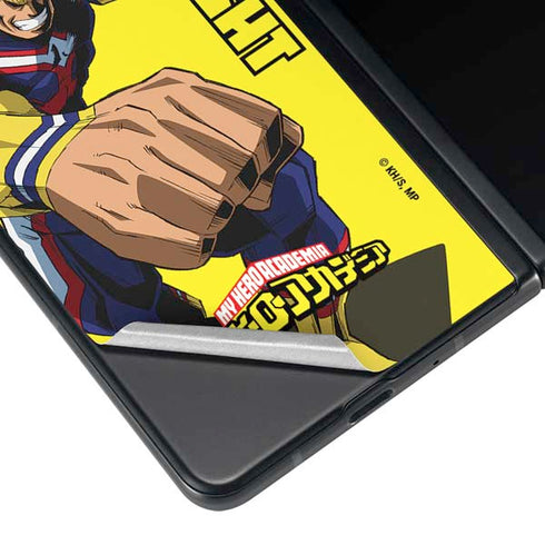My Hero Academia All Might Season 5 Galaxy Z Fold3 5G Skin