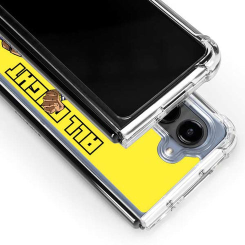 My Hero Academia All Might Season 5 Galaxy Z Fold5 5G Clear Case