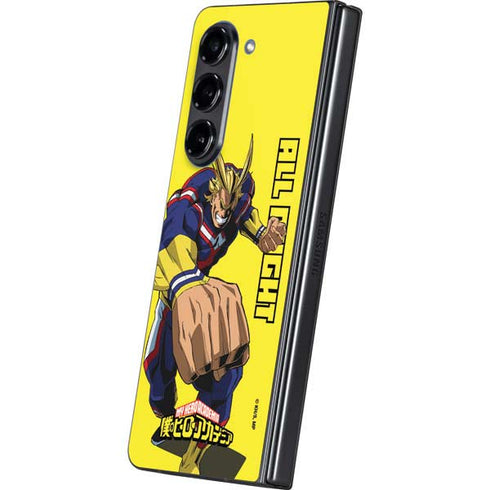 My Hero Academia All Might Season 5 Galaxy Z Fold5 5G Skin