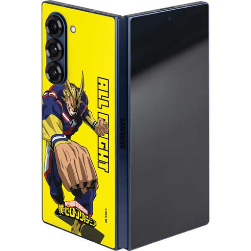 My Hero Academia All Might Season 5 Galaxy Z Fold6 Skin