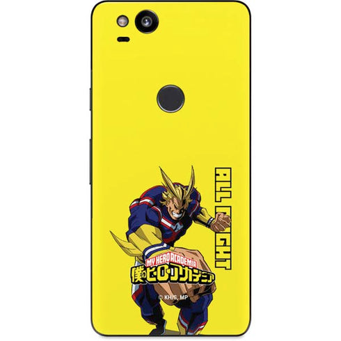 My Hero Academia All Might Season 5 Google Pixel 2 Skin