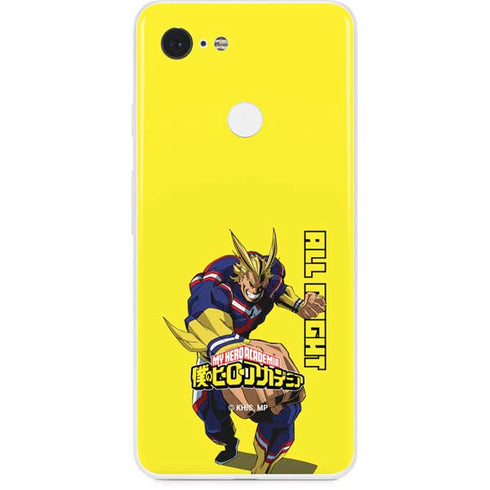 My Hero Academia All Might Season 5 Google Pixel 3 Skin