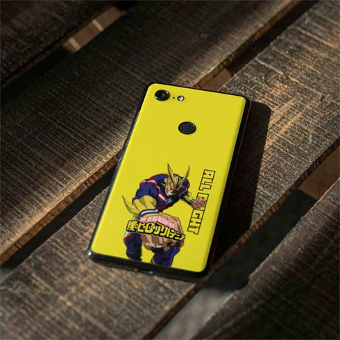 My Hero Academia All Might Season 5 Google Pixel 3 Skin