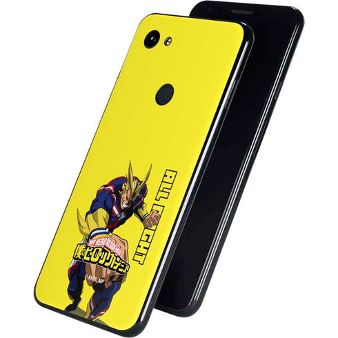 My Hero Academia All Might Season 5 Google Pixel 3a Skin