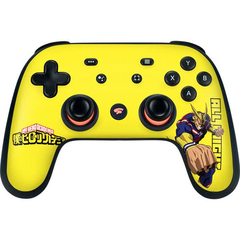 My Hero Academia All Might Season 5 Google Stadia Controller Skin