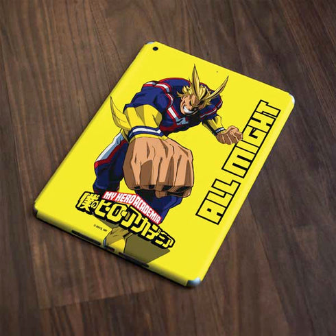 My Hero Academia All Might Season 5 Apple iPad Skin